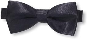 img 1 attached to Fuchsia American Exchange Solid Bowtie: Premium Boys' Accessories
