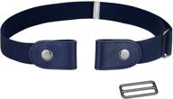 👖 buckle free belt: the ultimate elastic stretch buckless belt for women and men - no buckle, no show! logo