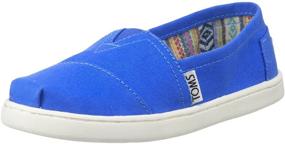 img 4 attached to TOMS Kids Classics Loafers for Little Big Boys' Shoes