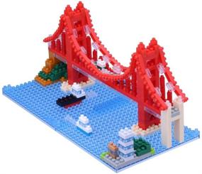 img 2 attached to Nanoblock Golden Gate Bridge Construction Set