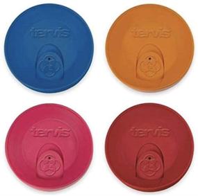 img 1 attached to 🥤 Tervis Travel Lids - Set of 4, Ideal for Hot and Cold Beverages, Dishwasher Safe (Top Rack) - 24 oz