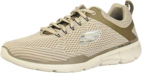 img 4 attached to 👞 Skechers Charcoal Black Men's Shoes - Oxford Equalizer Series