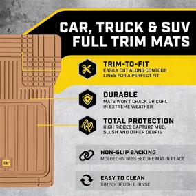 img 3 attached to Caterpillar CAMT 8303 Performance ToughLiner Protection Interior Accessories