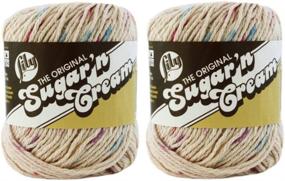 img 2 attached to 🌈 Sugar'N Cream Ombres Potpourri Print Yarn: Vibrant and Versatile for Creative Projects