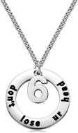 🎭 kvekstio six cosplay jewelry: broadwaysque musical theatre inspired gifts - don't lose ur head charm necklace for teen girls logo