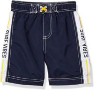 🩳 ixtreme boys' toddler quick dry swim trunks with board shorts and mesh lining logo