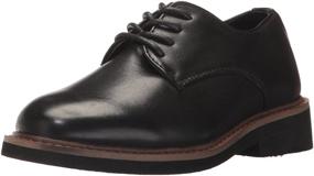 img 4 attached to Boys' Medium Luggage Oxford Shoes by Deer Stags - Ideal for Oxfords