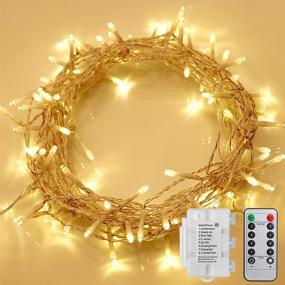 img 4 attached to STARKER 100LEDs Waterproof Chirstmas Dimmable