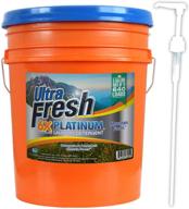 🏔️ ultra fresh platinum mountain fresh he liquid laundry detergent: concentrated power for 640 loads! logo