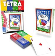 🚲 enhanced bicycle tetra deck by magic makers: 4-way fanning deck логотип