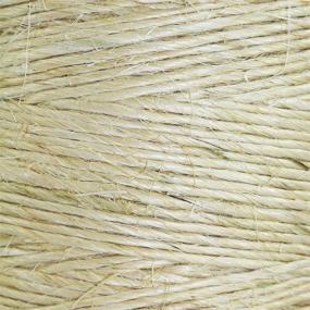 img 1 attached to 🌾 SGT KNOTS Unoiled Sisal Twine - Organic Fiber String for Craft Beer Brewing, Cucumber Twine, Agriculture & More (100ft, Tan)