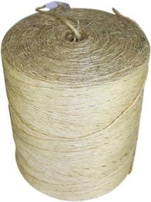 img 2 attached to 🌾 SGT KNOTS Unoiled Sisal Twine - Organic Fiber String for Craft Beer Brewing, Cucumber Twine, Agriculture & More (100ft, Tan)