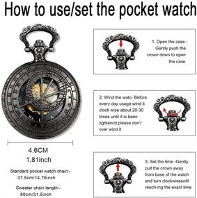 img 3 attached to Unendlich Mechanical Constellation Compass Numerals