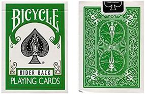 img 4 attached to 🚲 MMS Bicycle Green Back USPCC Trick Cards: Enhance Your SEO