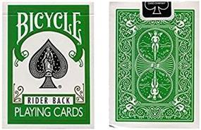 img 1 attached to 🚲 MMS Bicycle Green Back USPCC Trick Cards: Enhance Your SEO