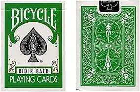 img 2 attached to 🚲 MMS Bicycle Green Back USPCC Trick Cards: Enhance Your SEO