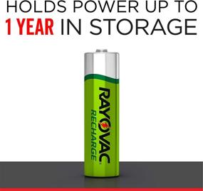 img 1 attached to Rayovac AA Rechargeable Batteries with Smart Charger - 4 Pack Battery Charger Bundle
