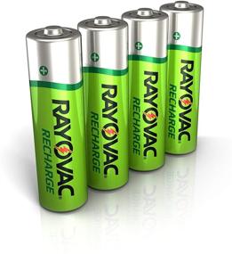 img 3 attached to Rayovac AA Rechargeable Batteries with Smart Charger - 4 Pack Battery Charger Bundle