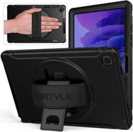 batyue case for samsung galaxy tab a7 10.4 2020: heavy-duty protection with hand strap & rotating kickstand (black) logo