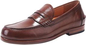 img 4 attached to 👞 ELANROMAN Handcrafted Italian Loafers: Exquisite Business Men's Shoes