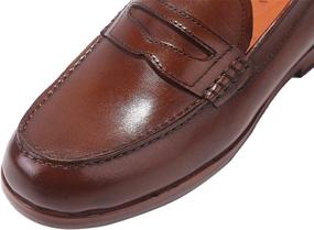 img 1 attached to 👞 ELANROMAN Handcrafted Italian Loafers: Exquisite Business Men's Shoes