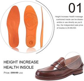 img 3 attached to 👞 ELANROMAN Handcrafted Italian Loafers: Exquisite Business Men's Shoes