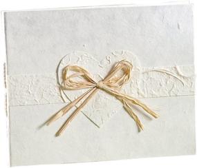 img 2 attached to 📔 Wilton 1006-9025 Eco-Friendly Natural Paper Guest Book - Perfect for Special Occasions