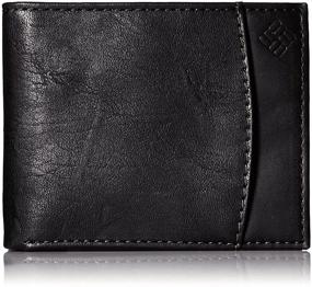 img 4 attached to Premium Columbia Mens Blocking Passcase Wallet: Sleek Men's Accessory for Cards, Cash, and Organization