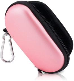 img 2 attached to 🌸 Keep Your Electronic Accessories Safe and Stylish with Wolven Universal Waterproof Shockproof Organizer Holder - Pink