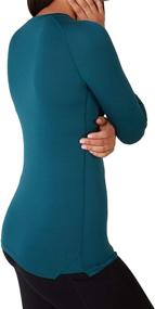 img 2 attached to TCA Women's SuperThermal Long Sleeve Performance Base Layer: The Ultimate Running Training Top