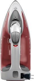 img 1 attached to 🌬️ Black & Decker ICR07X Xpress Steam Cord Reel Iron - White/Red - Compact and Convenient