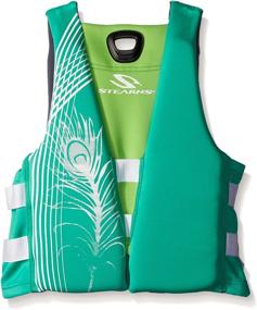 img 2 attached to Stay Stylish and Safe with the STEARNS Women's V1 Series Hydroprene Life Jacket
