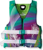 stay stylish and safe with the stearns women's v1 series hydroprene life jacket логотип
