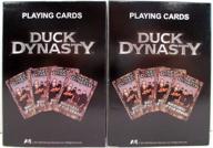 dynasty brothers beard playing cards logo