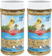 🐦 enhance your small bird's plumage with kaytee forti-diet pro health molting & conditioning supplement logo