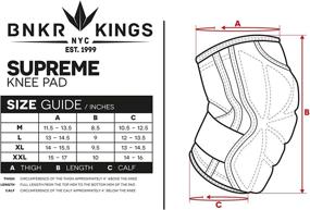 img 1 attached to 🛡️ Ultimate Protection and Comfort: Bunker Kings V2 Royal Guard Knee Pads