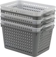 vcansay higher plastic storage baskets logo