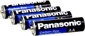 img 1 attached to 🔋 Panasonic 5741 Super Heavy Duty Carbon Zinc AA Batteries - Pack of 8, 1.5V