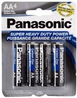 🔋 panasonic 5741 super heavy duty carbon zinc aa batteries - pack of 8, 1.5v logo