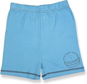 img 1 attached to 🧽 SpongeBob SquarePants Boys Pajama Set - Short Sleeve Top, Short Leg Bottoms - 100% Cotton (Size 3T to 8)