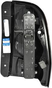 img 2 attached to 🚦 Direct Fit LH Tail Light for 2002-2009 Chevrolet Trailblazer - Dependable Replacement with Bulbs (GM2800150)