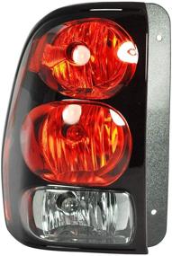 img 3 attached to 🚦 Direct Fit LH Tail Light for 2002-2009 Chevrolet Trailblazer - Dependable Replacement with Bulbs (GM2800150)