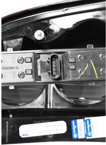 img 1 attached to 🚦 Direct Fit LH Tail Light for 2002-2009 Chevrolet Trailblazer - Dependable Replacement with Bulbs (GM2800150)