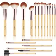 💄 premium 18pcs makeup brush set: rose gold brushes for flawless makeup application with stylish case logo