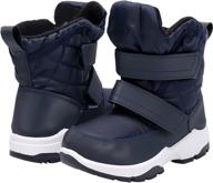 wowhah toddler outdoor winter navy 26 boys' shoes logo