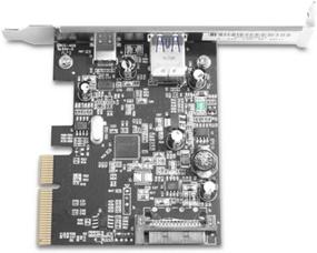 img 1 attached to 🔌 Vantec 2-порт USB 3.1 Gen II PCIe адаптер (USB-A/C) UGT-PC371AC