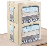 frame storage box stackable organization logo