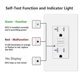 img 2 attached to SuperInk Self Test Tamper Resistant Weather Resistant Receptacles