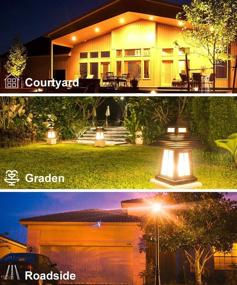 img 1 attached to 🌳 Enhance Your Outdoor Ambiance with Equivalen Voltage A19 12Volt Landscape Lighting