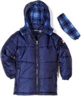 🧥 boys' clothing: airwalk puffer jacket fleece outerwear for enhanced seo logo